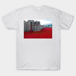 Tower of London Red Poppy T-Shirt